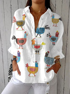 Parkas | Blusa de gallina