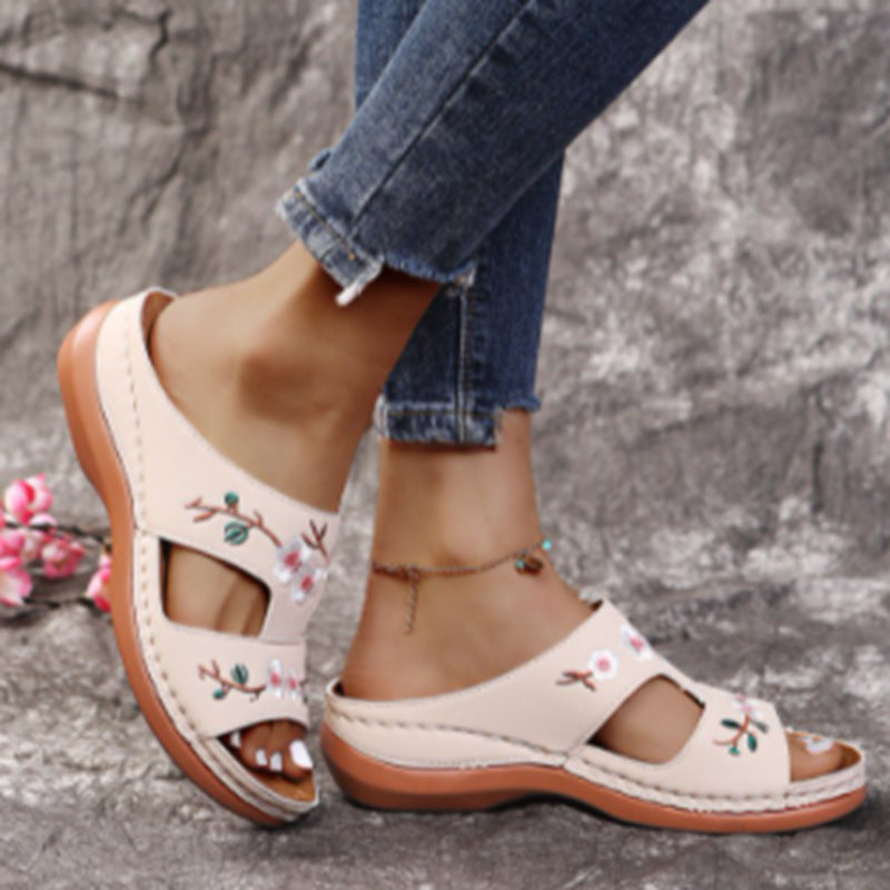 Sandalias ortopédicas cómodas Flora™