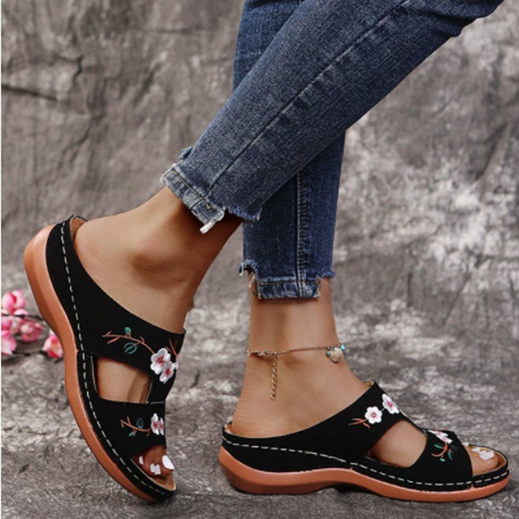 Sandalias ortopédicas cómodas Flora™
