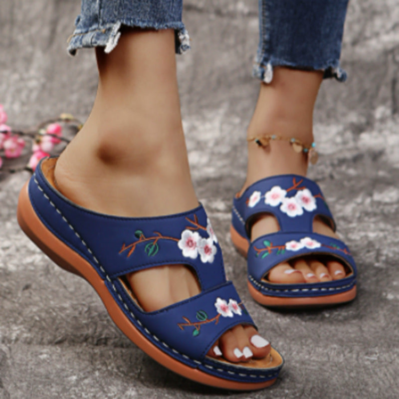 Sandalias ortopédicas cómodas Flora™