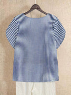 Noa | Blusa de rayas ultra ligera - Especial días de sol