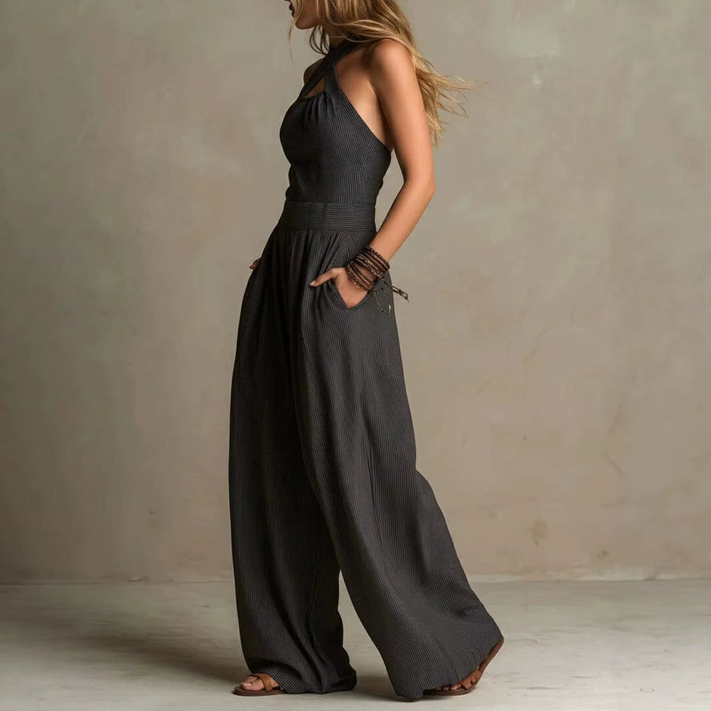 Cristina | Mono Elegante Escote Cruzado