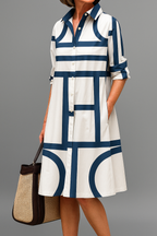 Elegancia | Vestido midi cuidado y estiloso