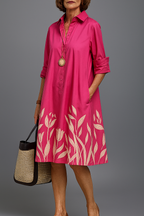 Elegancia | Vestido midi cuidado y estiloso