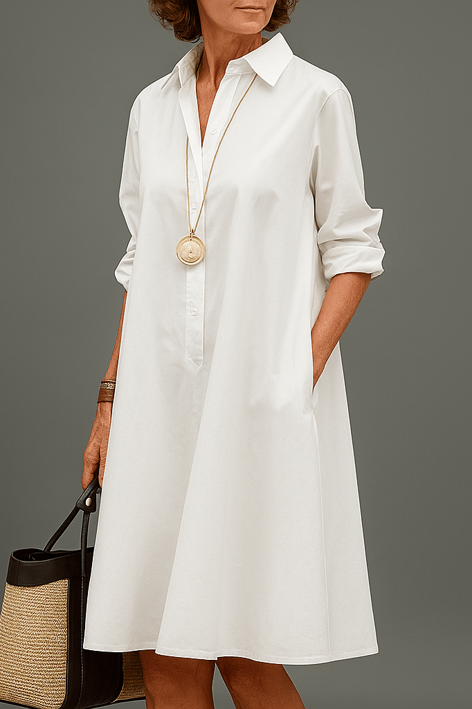 Elegancia | Vestido midi cuidado y estiloso