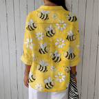 Franka | Blusa con estampado de abejas